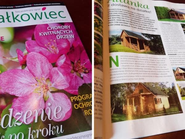 Drewnolandia w najnowszy wydaniu "Działkowca"