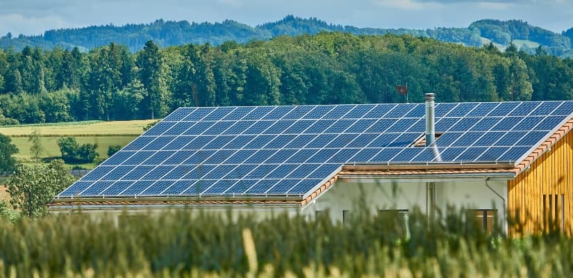 zestaw solarny na działkę