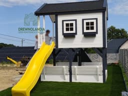 Domek ogrodowy Dla Dzieci Lolek - 2,8x2m z huśtawką  - zdjęcie 27