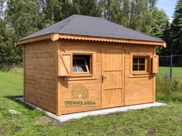 Domek narzędziowy Jerzy z Drewnolandii, o powierzchni 12 m²