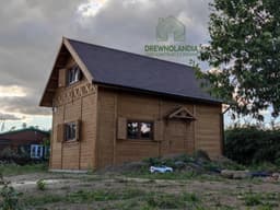 Drewniany domek rekreacyjny CRA8 – idealny na działkę rekreacyjną