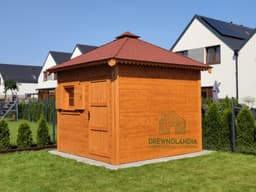 Ogrodowy domek gospodarczy Filip, drewniana konstrukcja o powierzchni 9 m²