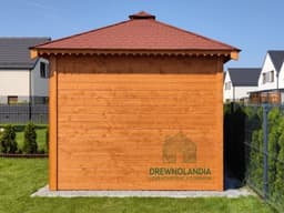 Gospodarczy domek ogrodowy Filip, drewniana konstrukcja 3x3 m