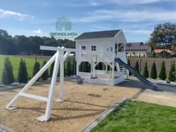Domek ogrodowy Dla Dzieci Lolek - 2,8x2m z huśtawką  - zdjęcie 18