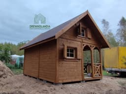 Drewnolandia - domek letniskowy Wiktor I, powierzchnia 20 m²