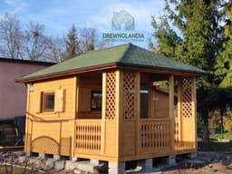 Letniskowy domek na działkę "Andrzej", wymiary 5x3m, 15m²