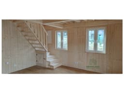 Wnętrze domku rekreacyjnego CRP12 – całoroczny model o powierzchni 35m²