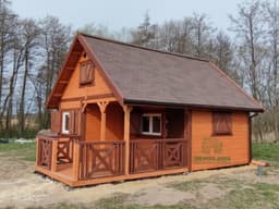 Letniskowy domek drewniany Wiktor III, 30m²