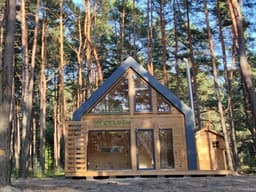 Dom rekreacyjny całoroczny CRK9 - nowoczesna stodoła - 47 m2 - zdjęcie 17