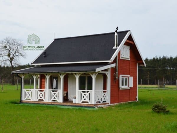 Domek rekreacyjny całoroczny CRK8 – 48 m²         