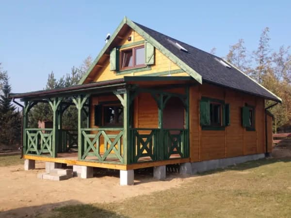 Domek Ogrodowy z tarasem Marcel II - 5x5m 