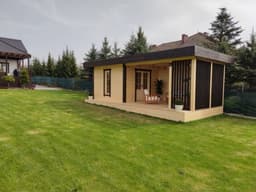 Sauna ogrodowa 8m x 3,5m z przestrzenią wypoczynkową - zdjęcie 6