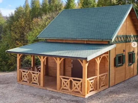 Domek rekreacyjny całoroczny CRP3 - 33 m²