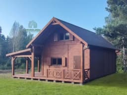 Domek CRK7 – drewniany, parterowy, przestronny