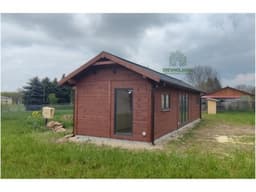 Domek CRK2 PLUS – elegancki, drewniany domek całoroczny, idealny na działki rekreacyjne