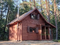 Domek letniskowy drewniany z antresolą Wiktor IV V2 – 35 m² - zdjęcie 67