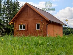 Domek letniskowy drewniany z antresolą Wiktor IV V2 – 35 m² - zdjęcie 30