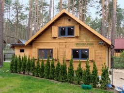 Domek letniskowy drewniany z antresolą Wiktor IV V2 – 35 m² - zdjęcie 25
