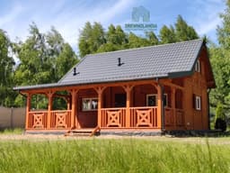 CRP3 PLUS - drewniany domek mieszkalny całoroczny 33m²