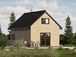 Drewniany domek letniskowy Janusz – przestronny projekt 7x5 m