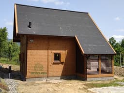 Domek mieszkalny całoroczny CRA10 PLUS z przestronną antresolą – 35m²