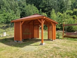 Altana Nela 4x4 m – solidna konstrukcja ogrodowa Drewnolandii