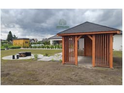 Drewniana ogrodowa altana Branda – przestrzeń dla relaksu