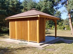 Altanka Nela – nowoczesna altana z drewna