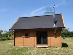 Domek CRA8 – rekreacyjny projekt całoroczny o powierzchni 35 m²