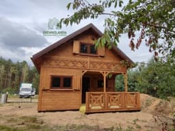 Fabian IV – letniskowy domek drewniany o powierzchni 35m², przestronny i funkcjonalny