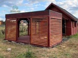 Drewniana altanka ogrodowa Liwia – praktyczna i estetyczna konstrukcja