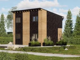 Całoroczny domek CRP4 – drewniany model idealny jako letniskowy