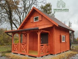 Domek Ogrodowy z tarasem Marcel II - 5x5m  - zdjęcie 12