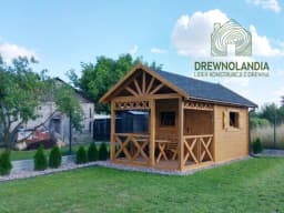 Domek z drewna