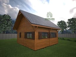 Rekreacyjny domek drewniany od producenta