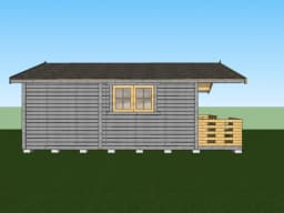 parterowy domek drewniany drewnolandia