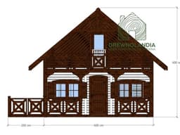 Czarek domek Drewnolandia