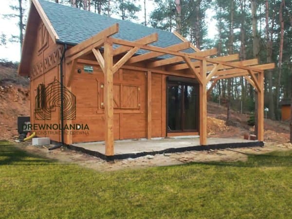 Domek bez pozwolenia Julianek 6x5,5m z tarasem