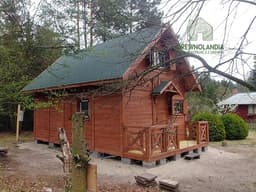 Domek drewniany Mikolaj II z firmy Drewnolandia
