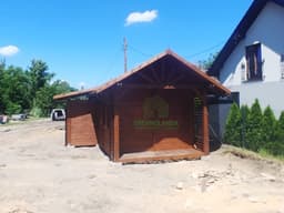 Drewniana wiata od producenta