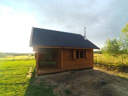 Domek z drewna na zgloszenie