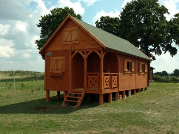 Domek rekreacyjny całoroczny CRA3 - 32 m²