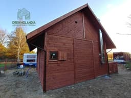Czarek domek letniskowy z drewna