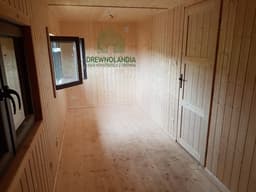 Drewniane domki całoroczne - wnętrze CRP5, idealne na działkę lub do użytku całorocznego