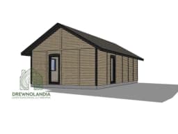 Domek CRK1 – przestronny i nowoczesny projekt o powierzchni 70 m²
