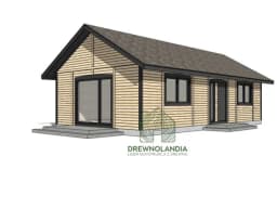 Domek CRK1 – nowoczesny design, idealny dla dużej rodziny