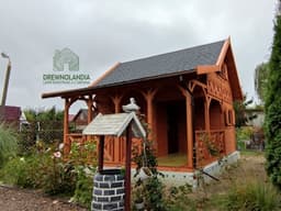 Letniskowy domek drewniany Mieszko I, Drewnolandia, solidna konstrukcja