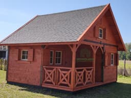 Drewniany domek letniskowy CRA1 – 25 m²