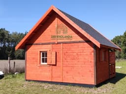 Domek drewniany CRA1 – 25 m² – z antresolą