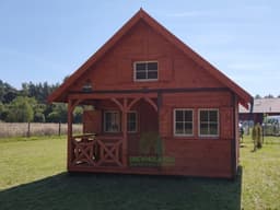 Domek letniskowy CRA1 – 25 m² – antresola w zestawie